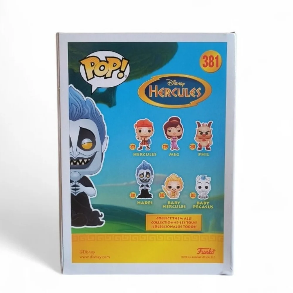 Funko Pop Disney Hercules Hades Diamond Collection Figure Hot Topic Exclusive - Picture 4 of 6
